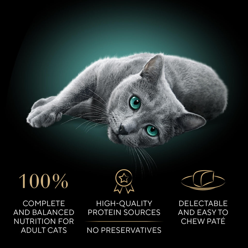 Sheba Perfect Portions Pate Wet Cat Food, Multipack, 2.6 oz, 36 ct
